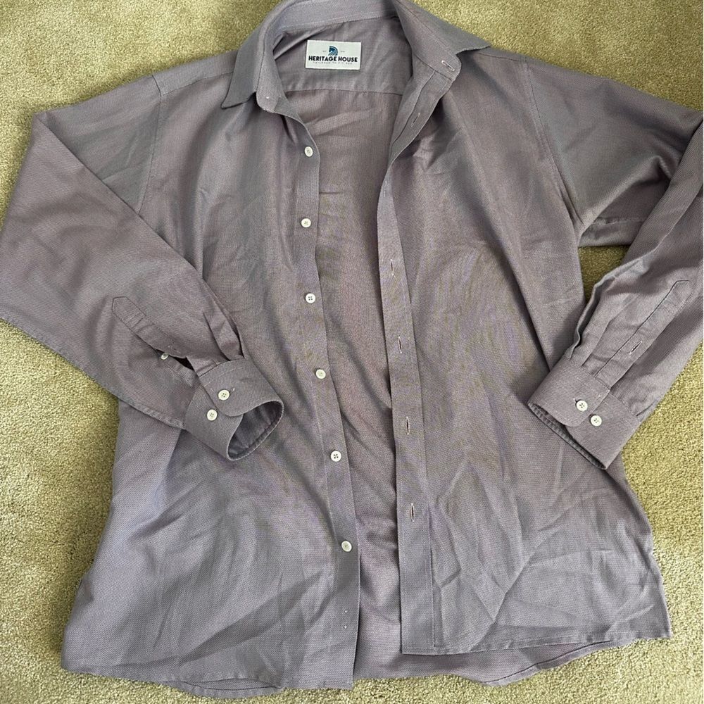 Men’s heritage house purple shirt